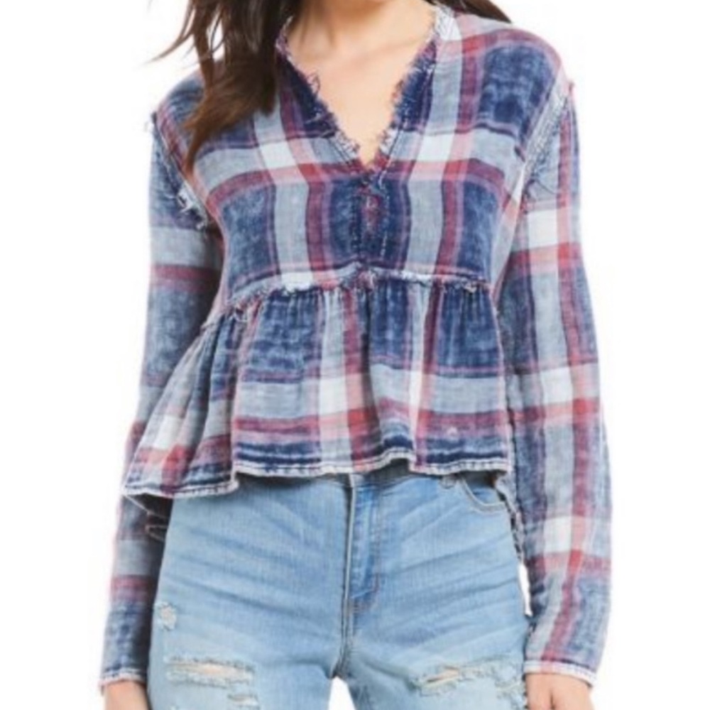 COPY - Gianni Bini Plaid shirt